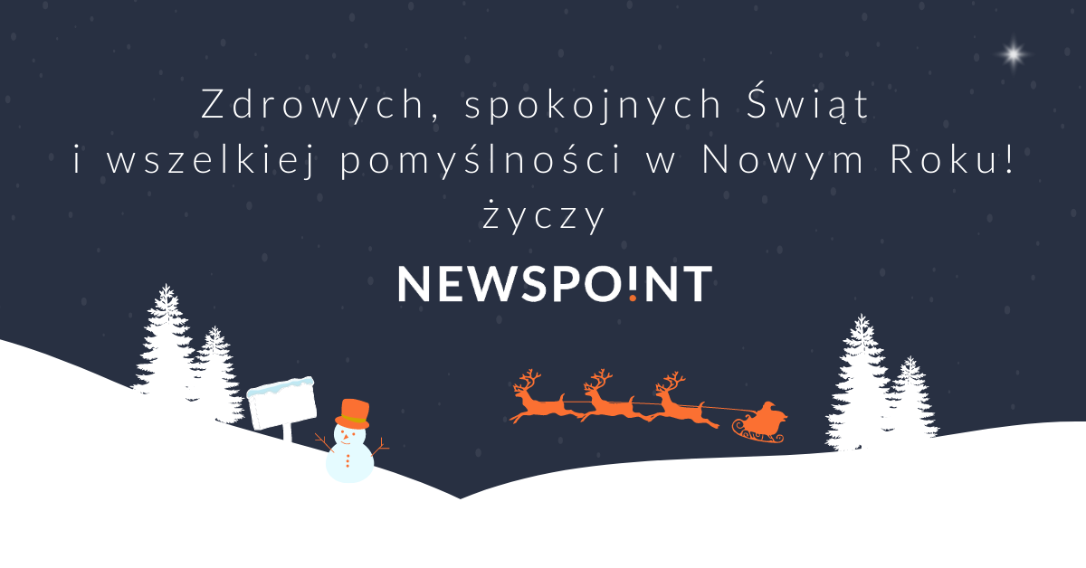 Wesołych Świąt życzy Newspoint Newspoint