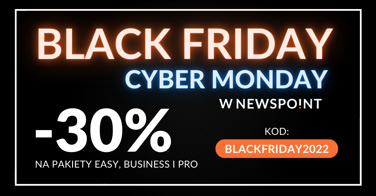 Black Friday & Cyber Monday 2022 Newspoint